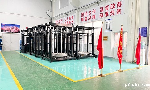 1000L四立柱打胶升降机--奥迪汽车项目