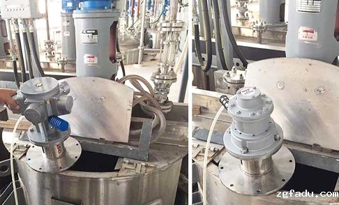 大型化工行业将采用气动搅拌机