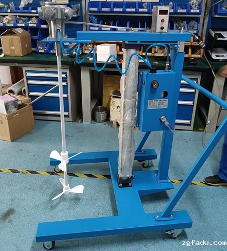 雷竞技newbee官网赞助商气动搅拌机具有耐强酸强碱腐蚀物料的品质特点