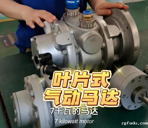 叶片式气动马达视频