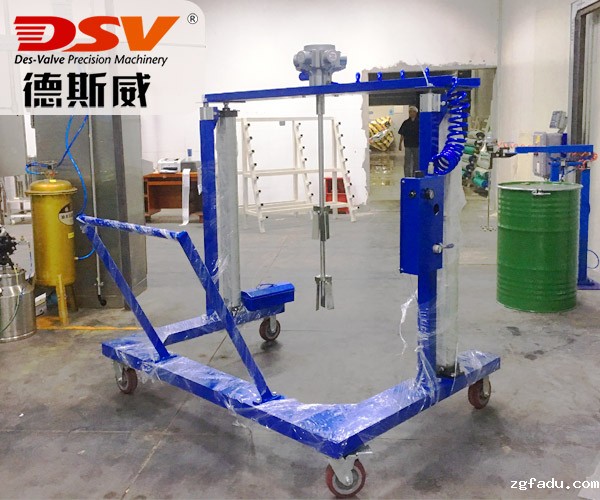 IBC吨桶双气缸大功率气动搅拌机