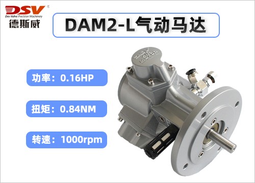 DAM2-IEC活塞式气动马达(圆法兰)