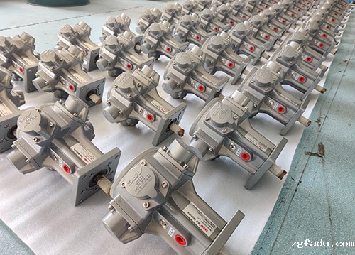 DAM6-L活塞气动马达(卧式法兰)