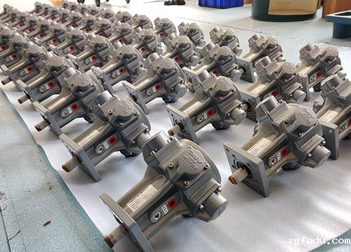 DAM6-L活塞气动马达(卧式法兰)