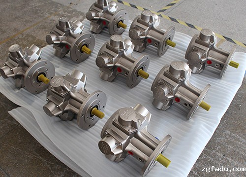 DAM7-IEC活塞式气动马达（圆法兰镀镍款）