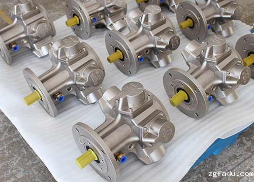 DAM7-IEC活塞式气动马达（圆法兰镀镍款）