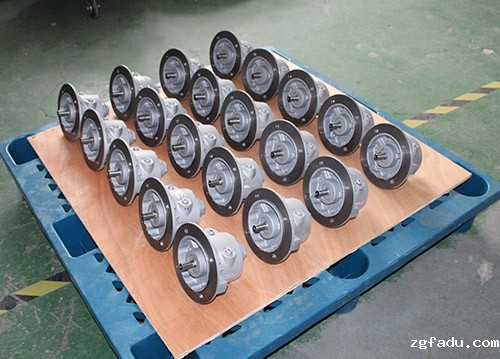 DAV2-IEC叶片式气动马达（国标法兰）