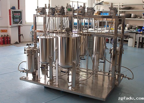 300L不锈钢气动搅拌桶