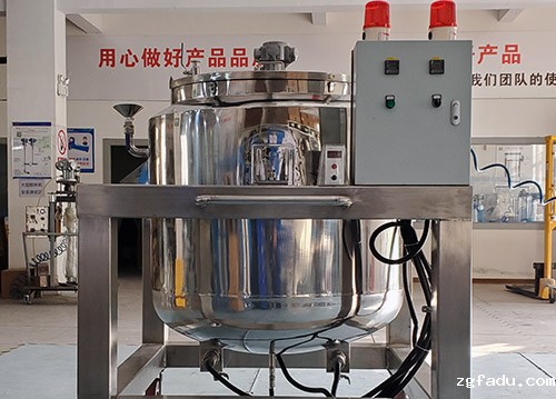 300L不锈钢气动搅拌桶