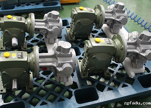 DAM6气动马达配减速机