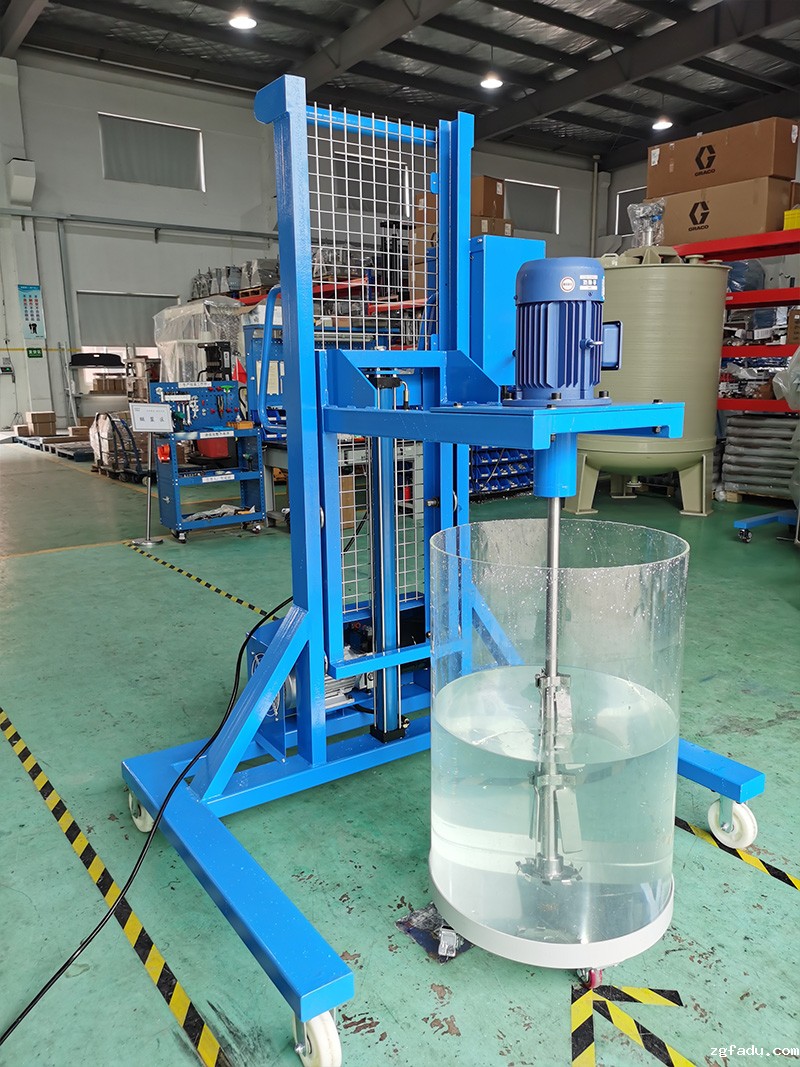 IBC桶液压升降电动搅拌机