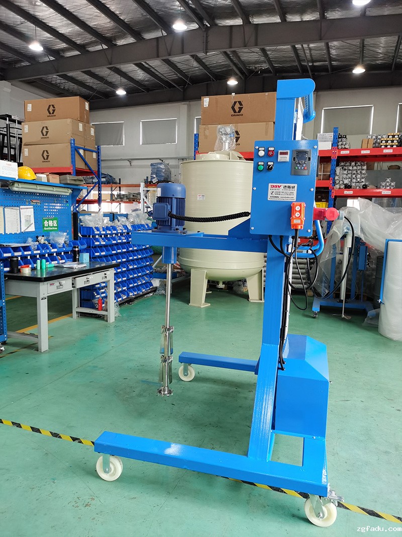 IBC桶液压升降电动搅拌机