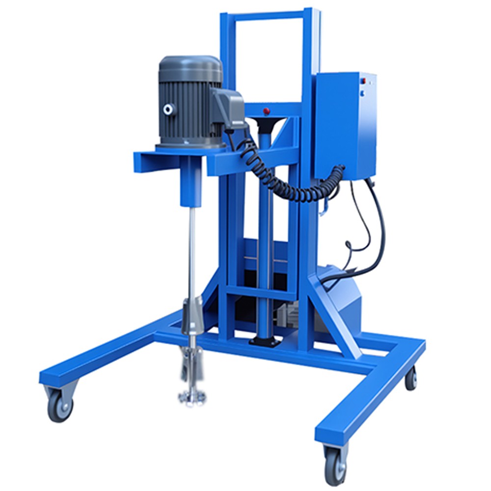 液压升降式吨桶电动搅拌机