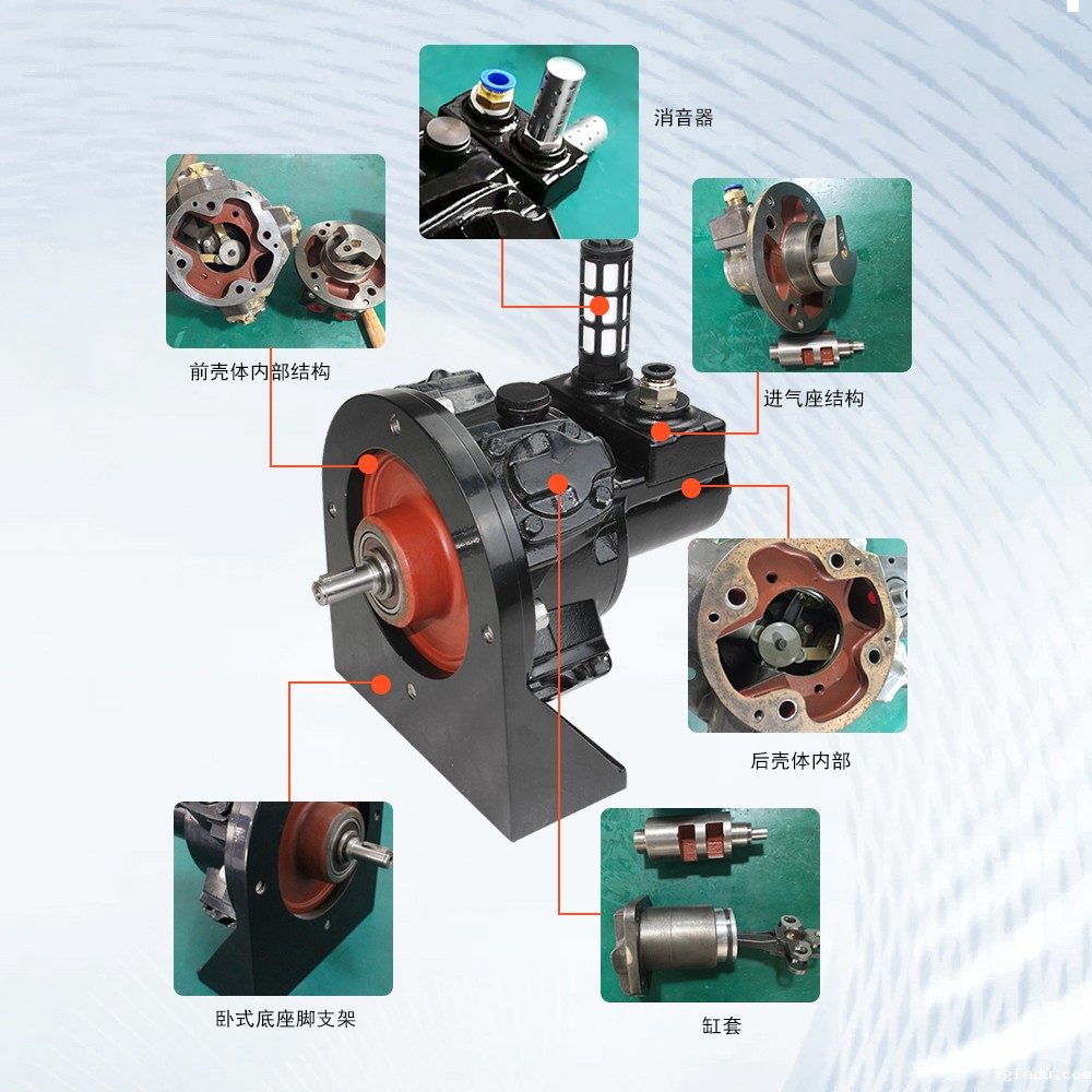 DAM110-GLOBE同款活塞式气动马达