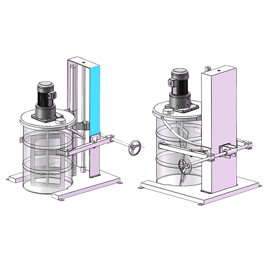 气动升降电动减速搅拌器 电动搅拌机