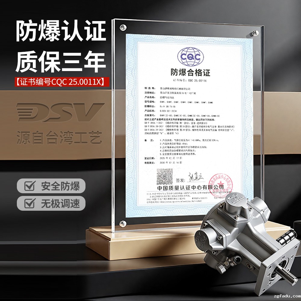 DAM6活塞防爆气动马达