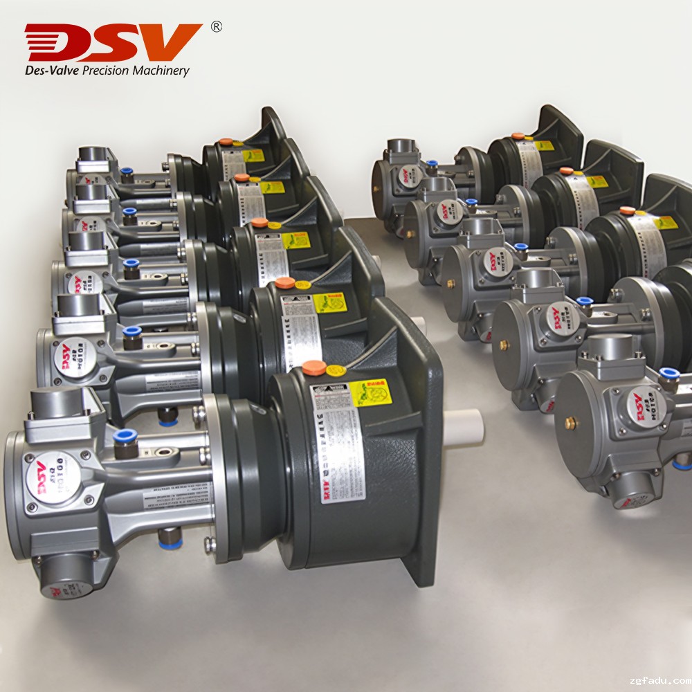 活塞式气动马达配CPG齿轮减速机