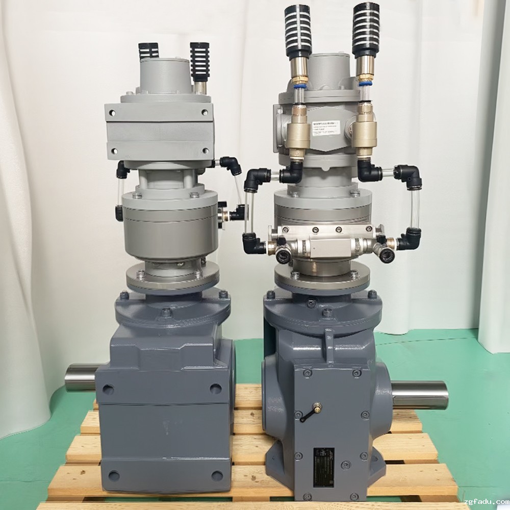 叶片式减速马达配刹车器