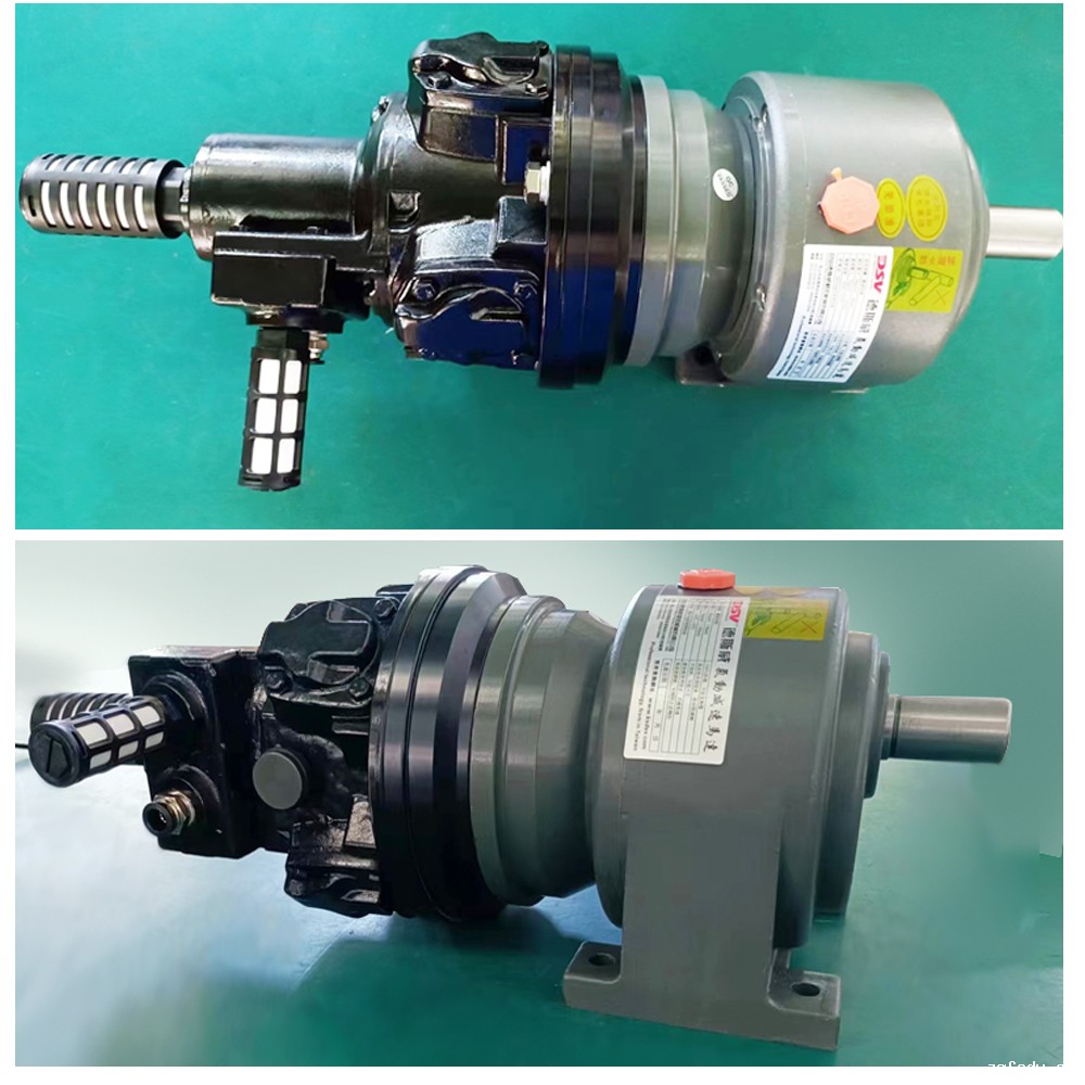 DAM110-GLOBE同款活塞式气动马达配CPG减速机