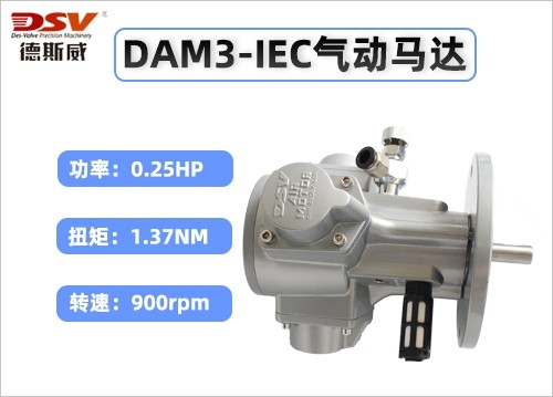DAM3-IEC活塞式气动马达(圆法兰)