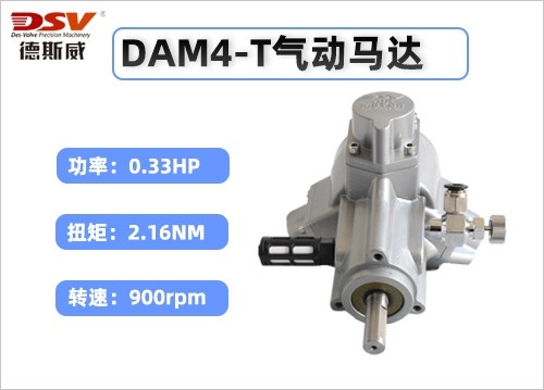 DAM4-T活塞式气动马达(基本款)