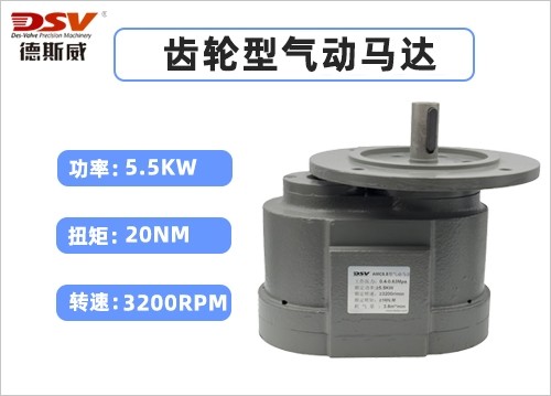 DAC5-IEC齿轮型气动马达