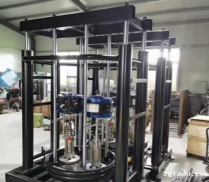 1000L四立柱打胶升降机