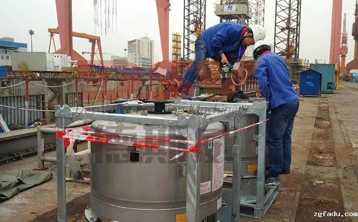 上海一家船舶企业的搅拌方案