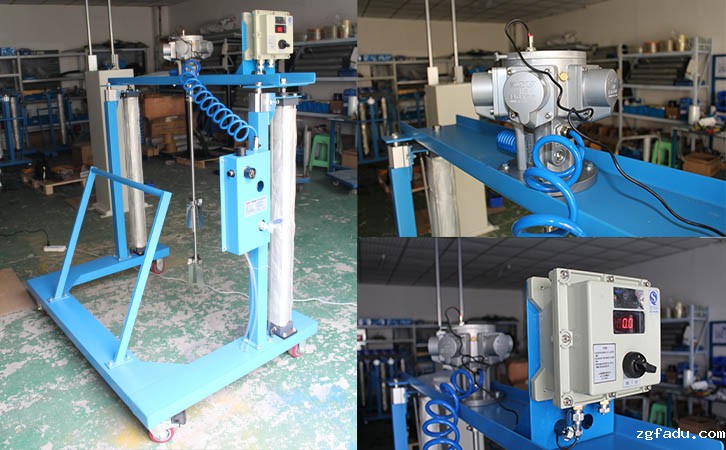 图二：T2BC气动搅拌定制案例